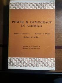 POWER and DEMOCRACY in AMERICA