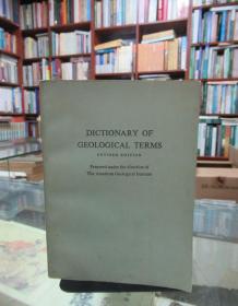 DICTIONARY OF GEOLOGICAL TERMS