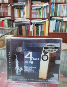 CD:4sax only Saxophone quartet L'imprevu
