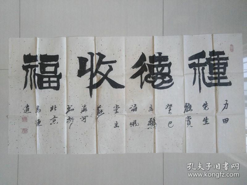 苏海河：书法：种德收福（带简介）书法集