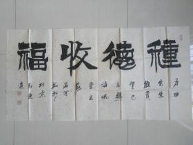 苏海河：书法：种德收福（带简介）书法集