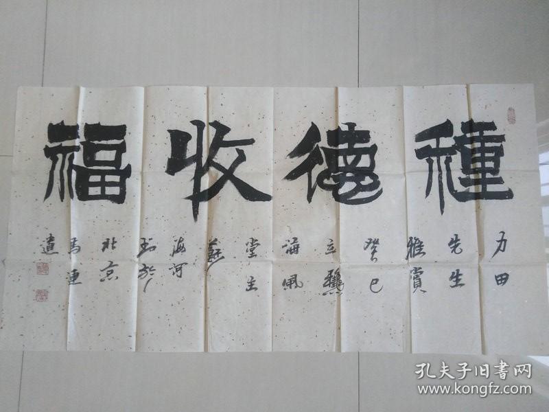 苏海河：书法：种德收福（带简介）书法集