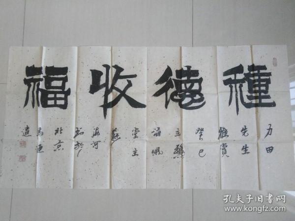 苏海河：书法：种德收福（带简介）书法集