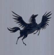 飞马 【不锈钢】4.3x3cm。