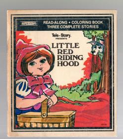 LITTLE RED RIDING HOOD 等。【英文连环画】1980年版，24开方本。两面翻