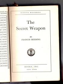 【英文版】The Secret Weapon【秘密武器】1944年版、硬精装