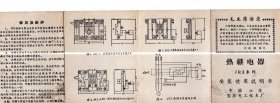 交流接触器 安装使用说明书【有毛主席语录】永佳低压电器厂 出品     /  打开 ；30x11cm。