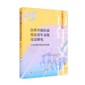 改革开放以来都市青年文化变迁研究 ——以北京青年亚文化为例