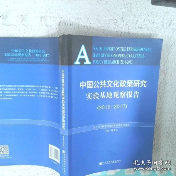 中国公共文化政策研究实验基地观察报告