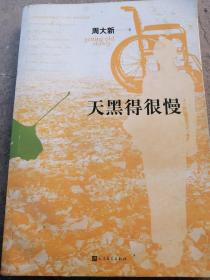 天黑得很慢   周大新著长篇小说荣获冯牧文学奖茅盾文学将老舍散文奖 鳏寡孤独空巢老人离退休老人晚年必读老太太读物