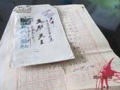 民国青岛文艺社刘燕及写给毛羽先生的信  16开2页  有邮票  见图