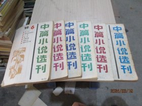 中篇小说选刊1988年1-6期   品如图  36-2号柜