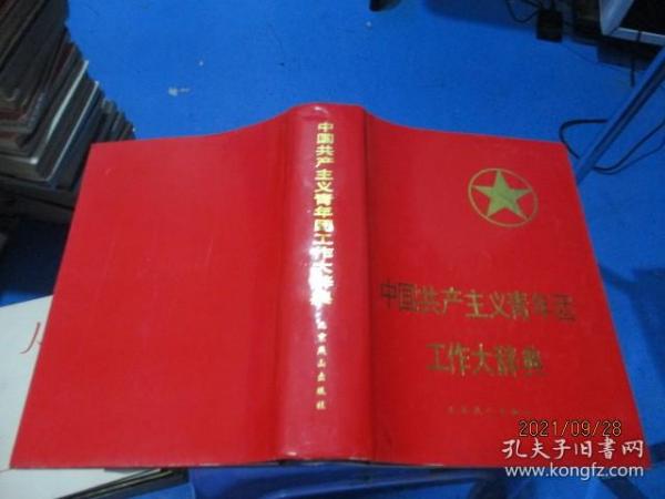 中国共产主义青年团工作大辞典  精装  正版现货  9-1号柜
