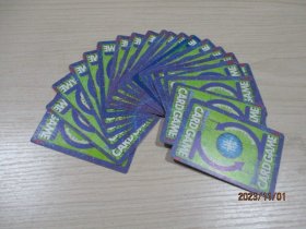 CARD GAME（卡片 22张合售） 品如图  27-3号柜