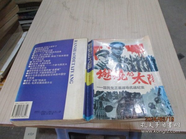 燃烧的太阳：国民党正面战场抗战纪实   20-5号柜