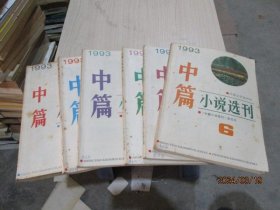 中篇小说选刊1993年1-6期  品如图  36-2号柜