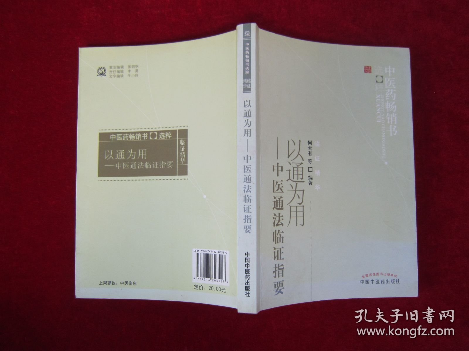 中医药畅销书选粹·临证精华·以通为用：中医通法临证指要