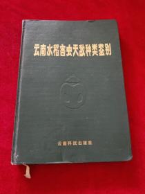 云南水稻害虫天敌种类鉴别【精装 作者签赠本】