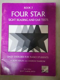 FOUR STAR SIGHT READING AND EAR TESTS BOOK3