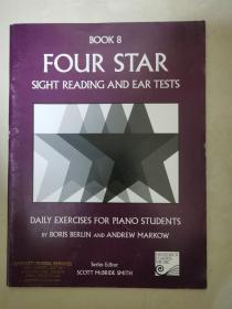 FOUR STAR SIGHT READING AND EAR TESTS BOOK8