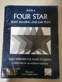 FOUR STAR SIGHT READING AND EAR TESTS BOOK6