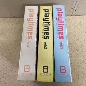 playtimes toys and design vol(1、2、3）三册合售