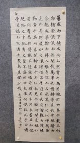 5496  蔡云飞  国展精品书法  中国国画院副院长，中国国画家协会理事，中国收藏家协会会员，浙江美术家协会会员，澳中文化艺术交流协会名誉会长兼浙江分会会长，绍兴市宝云轩书画院院长，中国国画院绍兴分院院长。  180*70品如图