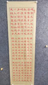 5351  孙欣彭  国展精品书法  170*52品如图