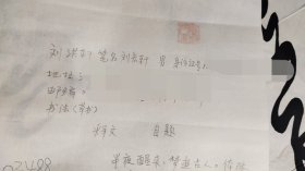 5714  刘洪轩  国展精品书法  179*97品如图