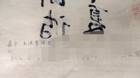 5462  王洁 国展精品书法 中国书画家协会会员，中国国际书画家协会理事、中国书画名家网专业委员、艺委会副主席。  134*65品如图