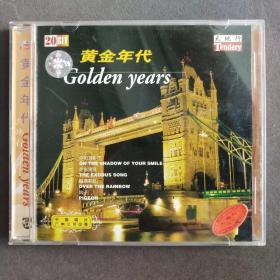 黄金年代golden years 专辑cd，中国唱片广州公司出版，英文歌曲专辑