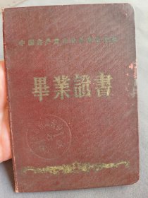 1957年中国共产党北京市委员会党校毕业证书，范曦林同志系天津人，北京市委党校校长赵劲夫签名——LJ2564