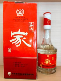 老酒收藏，50度陕西秦洋家一瓶，陕西秦洋酒业有限责任公司出品，原装未开封保存完好，20多年历史了，很少见——LJ1532