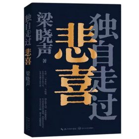 独自走过悲喜 梁晓声新作