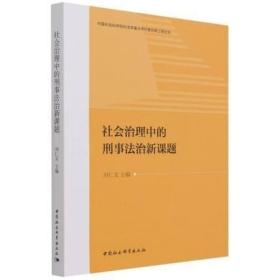 社会治理中的刑事法治新课题