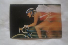 自行车       海南摄影美术出版社      明信片1张