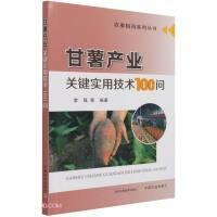 红薯种植技术教学书籍 甘薯产业关键实用技术100问/农事指南系列丛书