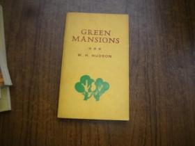 GREEN   MANSIONS     绿色楼屋   英文版