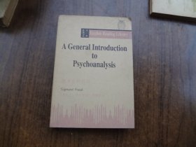 A  General  Introduction  to  Psychoanalysis