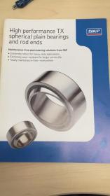 SKF/斯凯孚 高性能TX系列球面滑动轴承和端杆轴承 产品样本