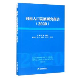 河南人口发展研究报告（2020）全新未拆封