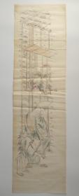 日本回流  《精品浮世绘人物画稿》（手绘）纸本软片