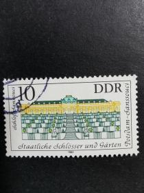 德国邮票·83年波茨坦的著名宫殿1信