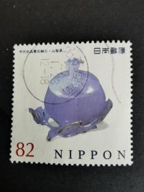 日本邮票·山梨县水晶雕刻1信