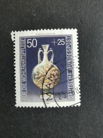 德国邮票·86年玻璃艺术珍品1信