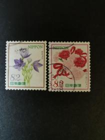 日本邮票·礼仪之花2信