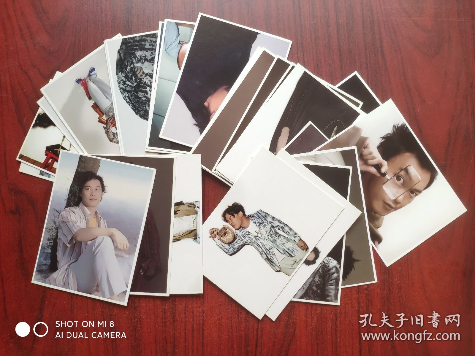 陈奕迅 写真图片，共30张，厚纸材质，明星，名星
