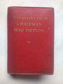 毛主席语录，英文版，128开，作者:  毛泽东， 出版社:  外文出版社
