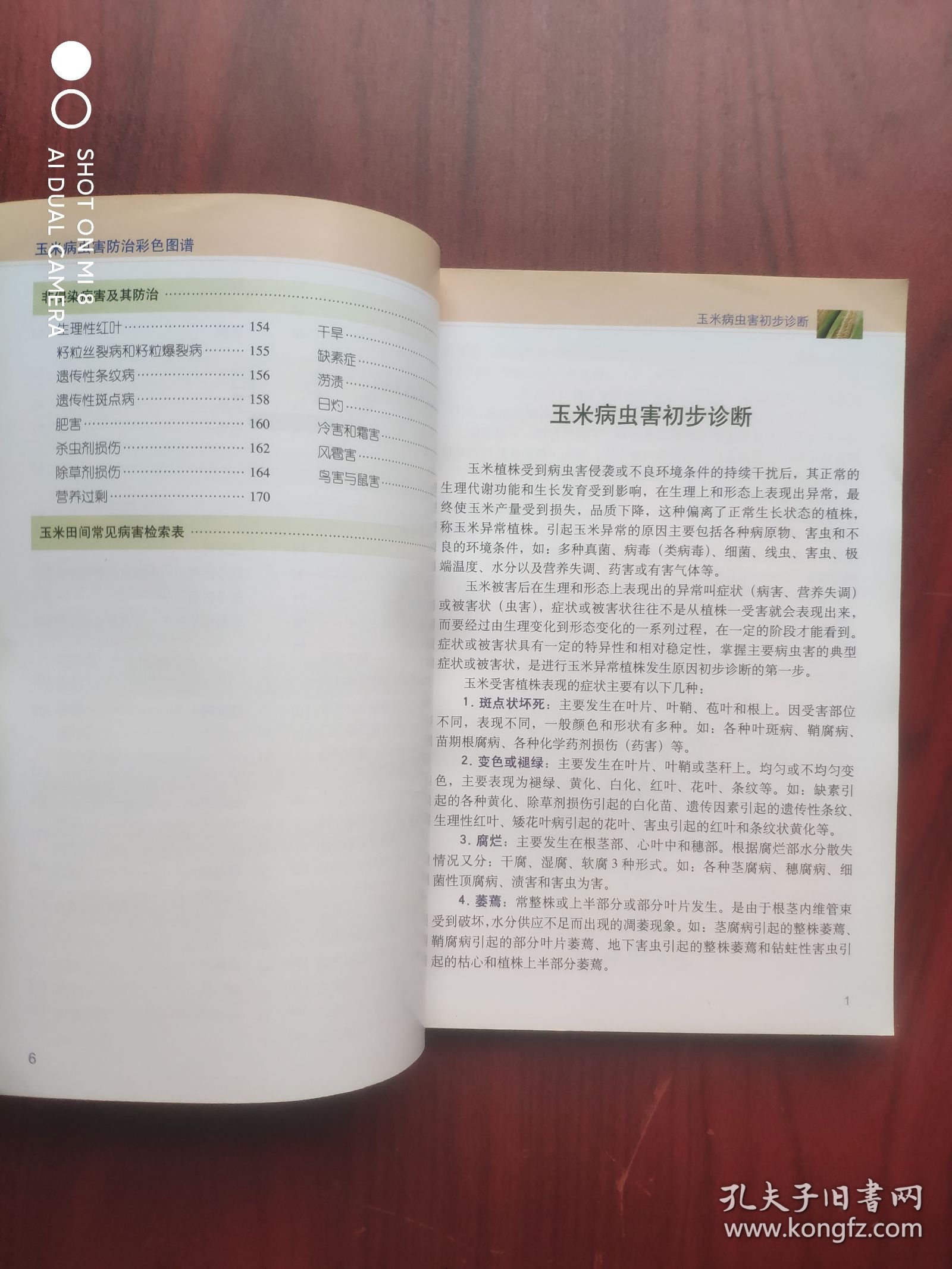 玉米病虫害防治彩色图谱，玉米，病虫害，图谱