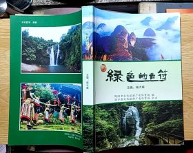 绿色的音符（邵阳市各县的人文、地理、民俗、风景、名胜）（小16开）